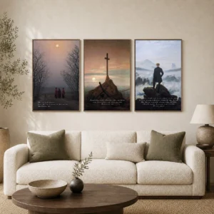 Set of 3 — Friedrich — Creation & Contemplation